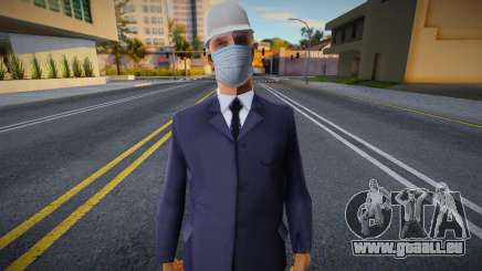Wmyconb dans un masque de protection pour GTA San Andreas