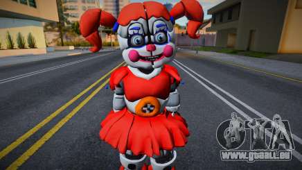 Circus Baby V2 Blue Eyes für GTA San Andreas