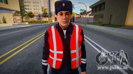 PPP-Mitarbeiter in Winteruniform für GTA San Andreas