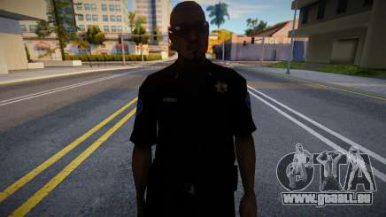 César en uniforme de police pour GTA San Andreas