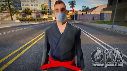 Wmykara dans un masque de protection pour GTA San Andreas