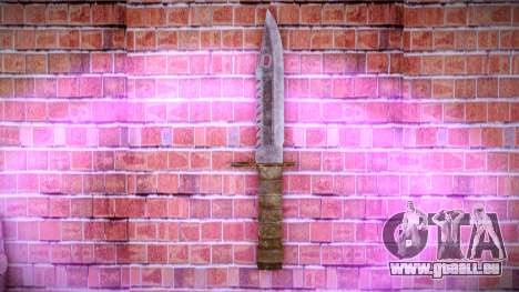 Combat Knife from Resident Evil 2 Remake pour GTA Vice City