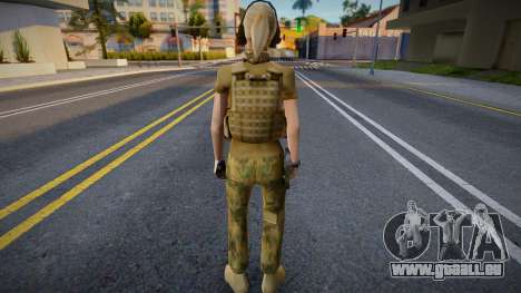 Fille en tenue pour GTA San Andreas