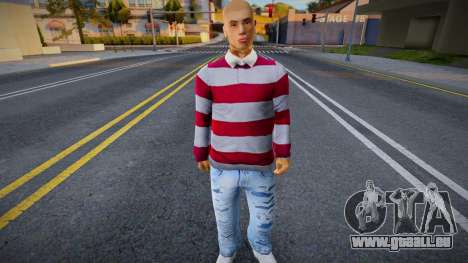 Le gars dans la veste rayée pour GTA San Andreas