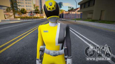 Power Rangers RPM Yellow pour GTA San Andreas