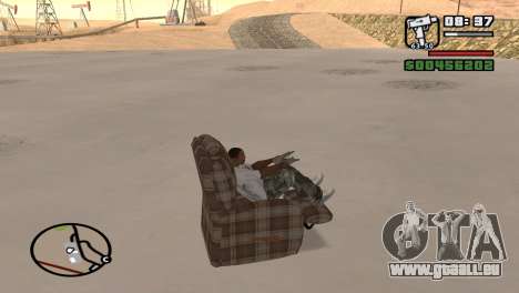 Lazy boy für GTA San Andreas