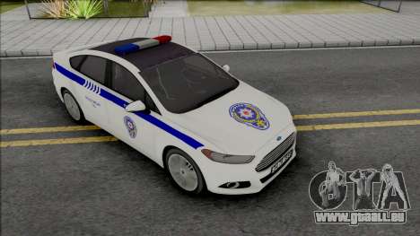 Ford Fusion Titanium Turkish Police pour GTA San Andreas
