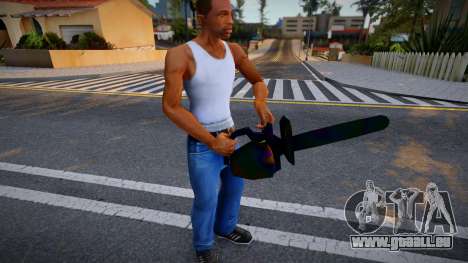 Iridescent Chrome Weapon - Chnsaw pour GTA San Andreas