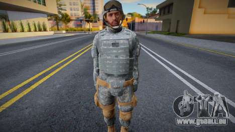GTA V Online Military Skin pour GTA San Andreas