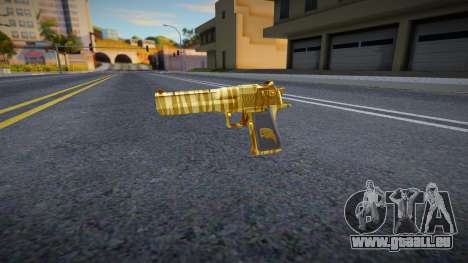 Killing Floor Handcannon Gold für GTA San Andreas
