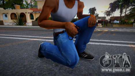 Iridescent Chrome Weapon - Brassknuckle pour GTA San Andreas