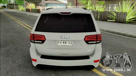 Jeep Grand Cherokee SRT (Standart Version) pour GTA San Andreas