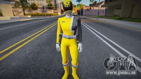 Power Rangers RPM Yellow für GTA San Andreas