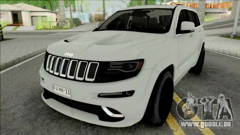 Jeep Grand Cherokee SRT (Standart Version) pour GTA San Andreas