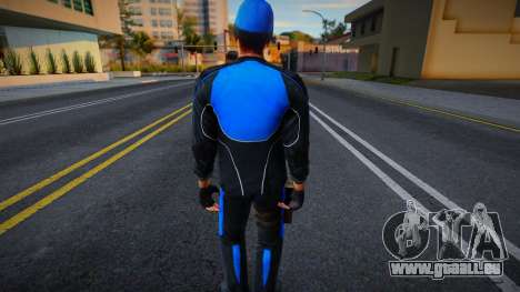 Blue Skydiver für GTA San Andreas