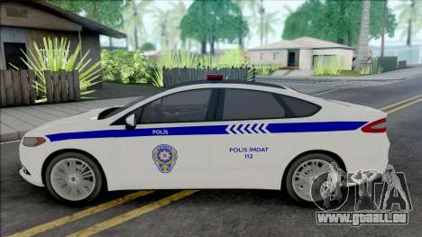 Ford Fusion Titanium Turkish Police für GTA San Andreas