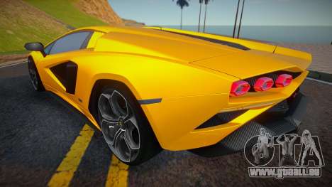 Lamborghini Countach 2022 pour GTA San Andreas