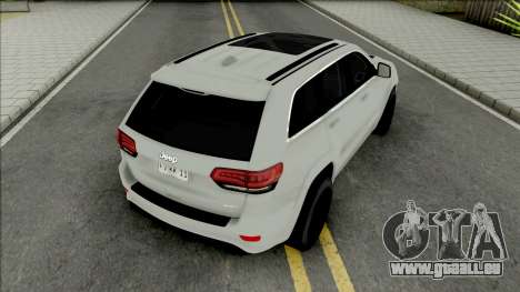 Jeep Grand Cherokee SRT (Standart Version) pour GTA San Andreas