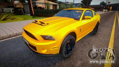 Ford Mustang Shelby GT500 (OwieDrive) pour GTA San Andreas