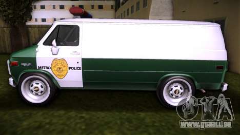 Chevrolet G20 Van MDPD für GTA Vice City