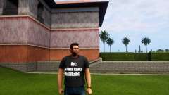 AOL Black T Shirt pour GTA Vice City Definitive Edition
