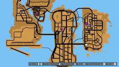 Klassische Farbe für Radar und Karte für GTA 3 Definitive Edition