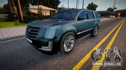 Cadillac Escalade IV (RUS Plate) pour GTA San Andreas