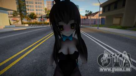 [bluearchive] Kakudate Karin Bunny Girl ver für GTA San Andreas