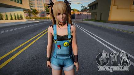 Dead Or Alive 5U - Marie Rose Overalls für GTA San Andreas