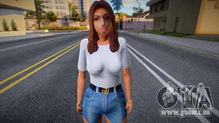 Fille en short pour GTA San Andreas