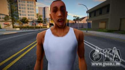 CRAZY CJ FACE pour GTA San Andreas