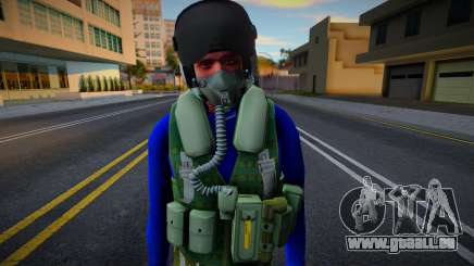 Turkish Air Force - Aviator Uniform Skin 1 pour GTA San Andreas