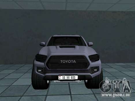 Toyota Tacoma TRD PRO 2022 pour GTA San Andreas