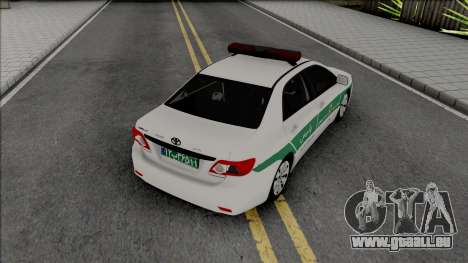 Toyota Corolla 2013 Police Naja für GTA San Andreas