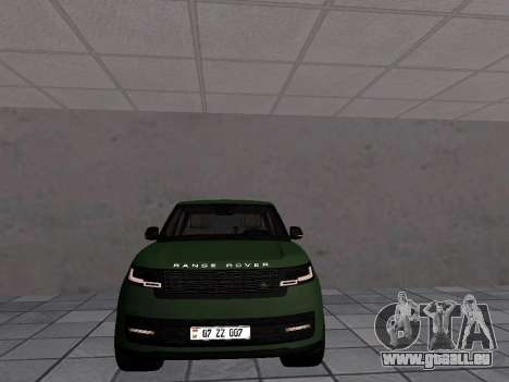 Land Rover Range Rover 2022 pour GTA San Andreas