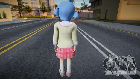 Mio Naganohara from Nichijou für GTA San Andreas