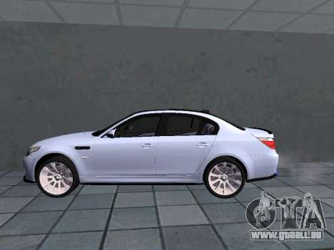 BMW M5 E60 Exhaust pour GTA San Andreas