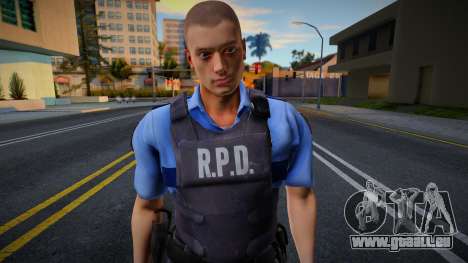 RPD Officers Skin - Resident Evil Remake v25 pour GTA San Andreas