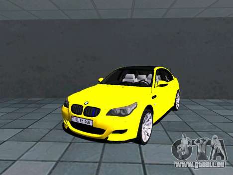 BMW M5 E60 Exhaust pour GTA San Andreas