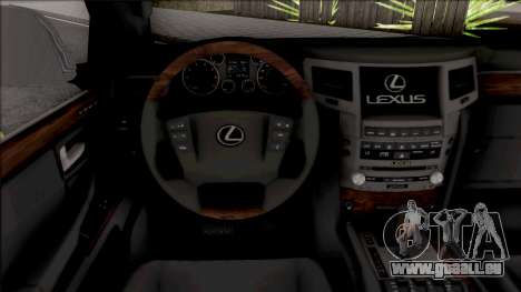 Lexus LX 570 2015 für GTA San Andreas