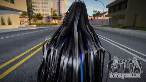 Very Long Black Hair Most Updated Version für GTA San Andreas