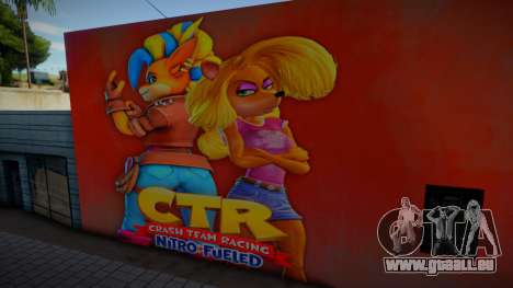 Tawna Bandicoot Mural für GTA San Andreas