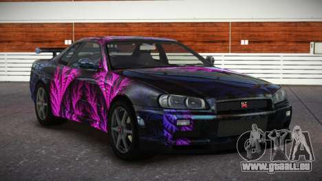 Nissan Skyline R34 Xr S8 für GTA 4