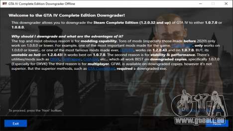 GTA IV Downgrader pour GTA 4