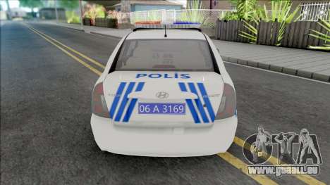Hyundai Accent Era Police für GTA San Andreas