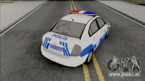 Hyundai Accent Era Police pour GTA San Andreas