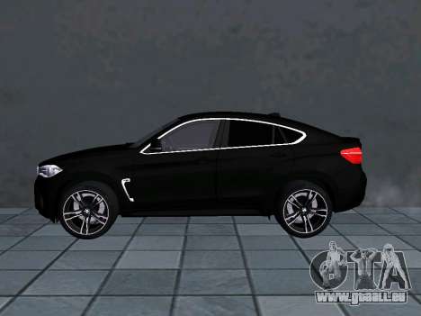 BMW X6M AM Plates für GTA San Andreas