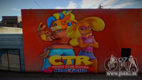 Tawna Bandicoot Mural für GTA San Andreas