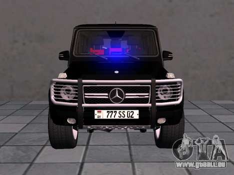 Mercedes Benz G500 Guard (W463) pour GTA San Andreas