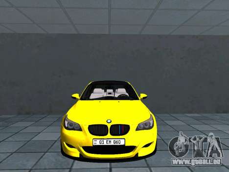 BMW M5 E60 Exhaust pour GTA San Andreas